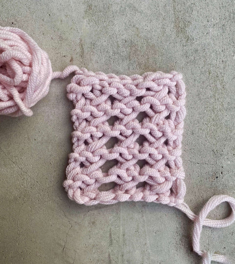 How to do the heart stitch in knitting?