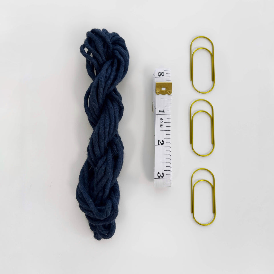 DIY Macrame Paper Clip Learning Kit for Beginners