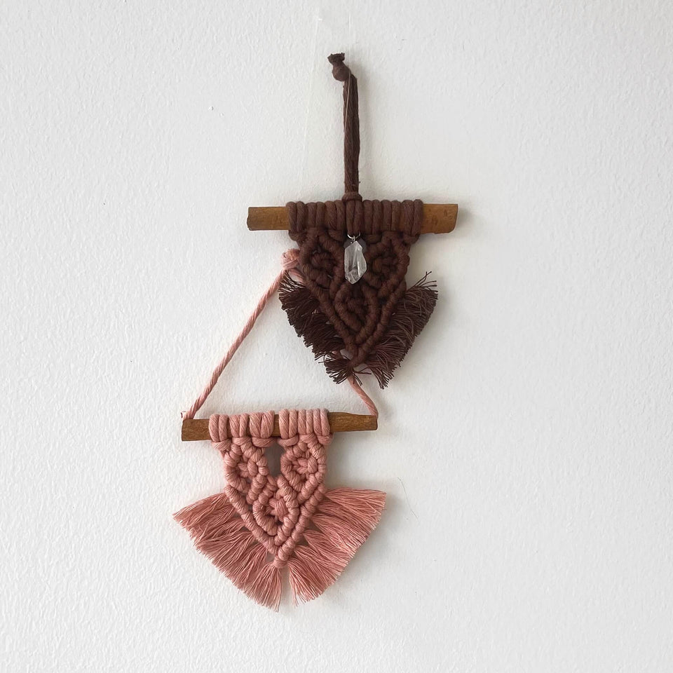 Mini Macrame Wall Hanging Class —