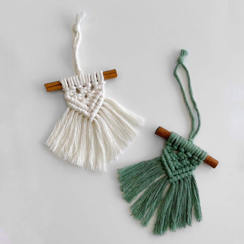 DIY Mini Macrame Wall Hanging Kit for Beginners