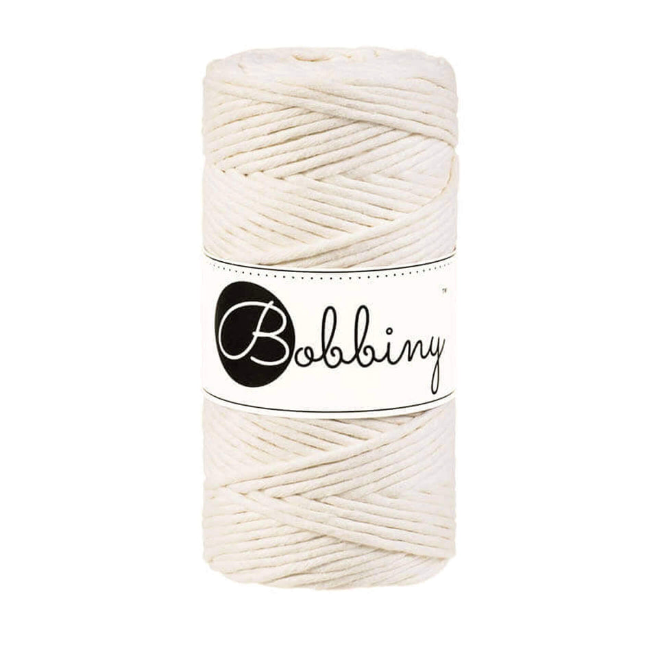 Bobbiny-Fiber-3mm single ply macrame cord