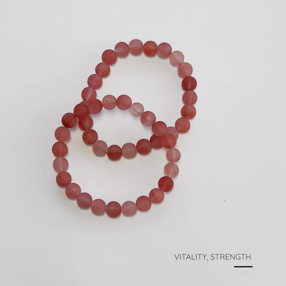 Stone Energy Bead Bracelets (8mm)