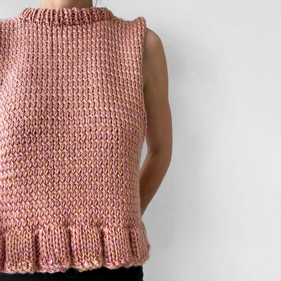 Maria Vest Knitting Pattern