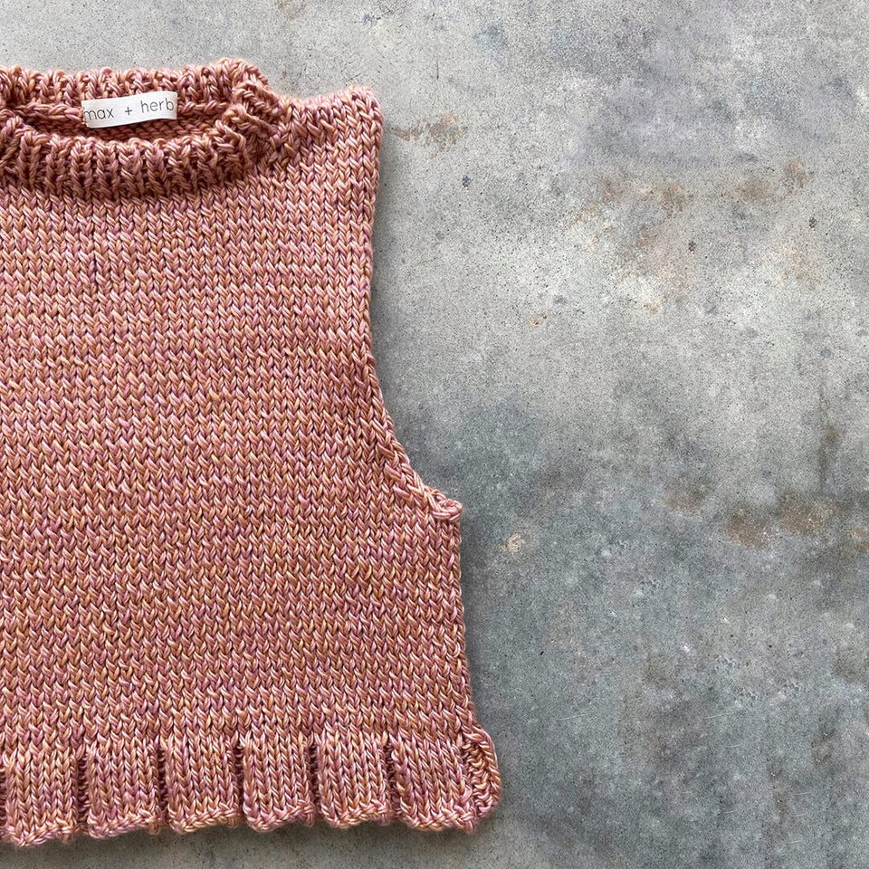 Maria Vest Knitting Pattern
