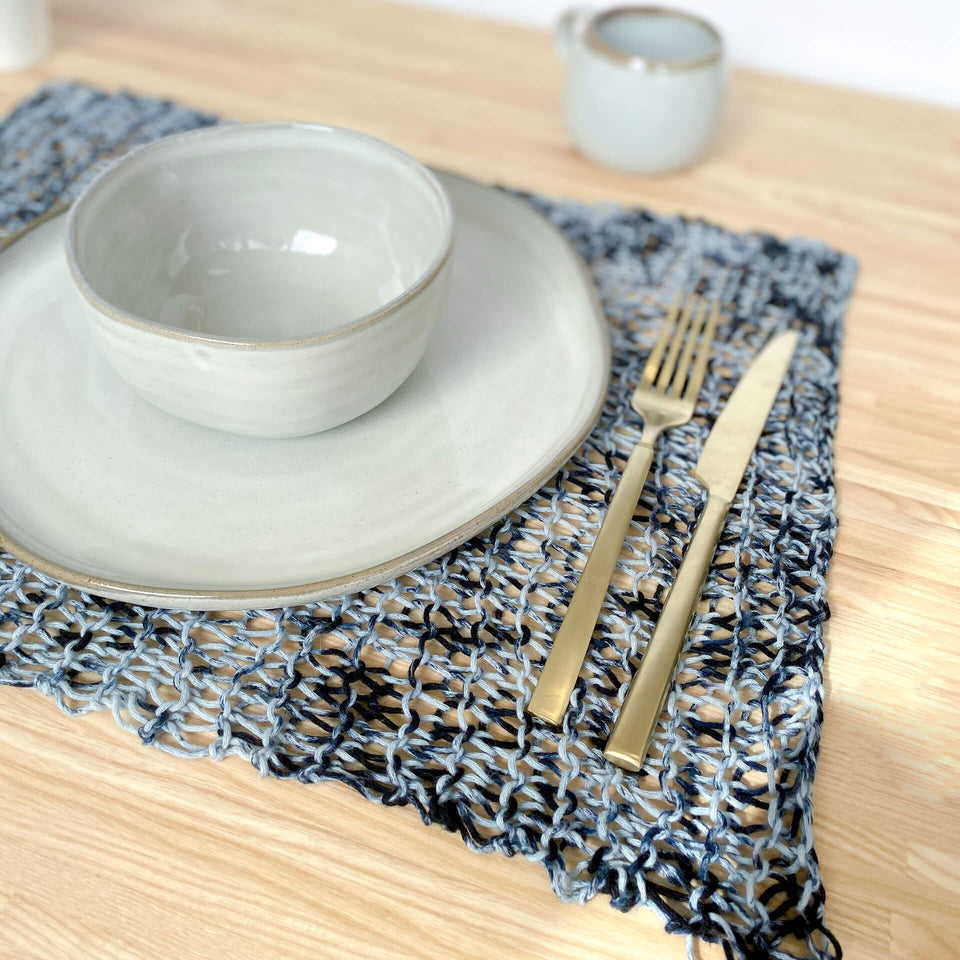 Sumaq Placemat Knit Pattern