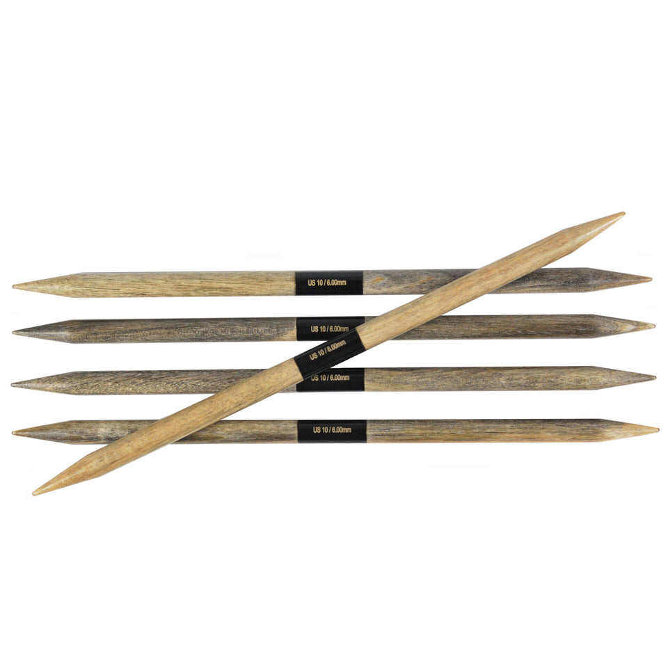 Lykke Driftwood 6" Double Pointed Knitting Needle