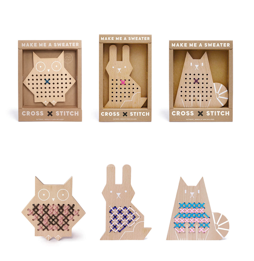 Moon Picnic Cross Stitch Craft Kids All Friends Available