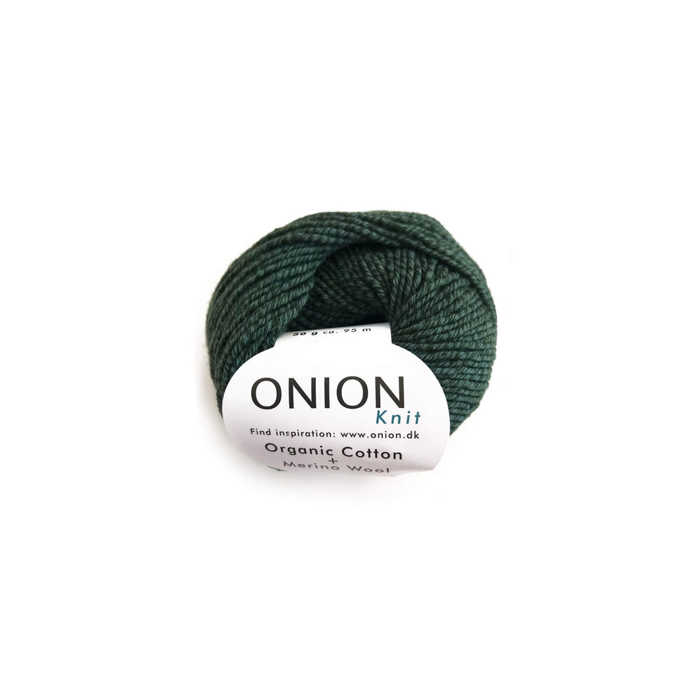 Onion Yarn Organic Merino Cotton-Light-gray