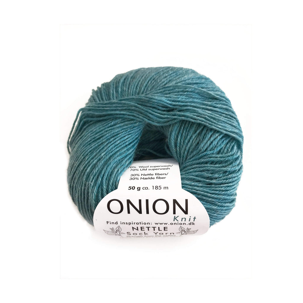 Onion — Nettle Sock Yarn – and Herb