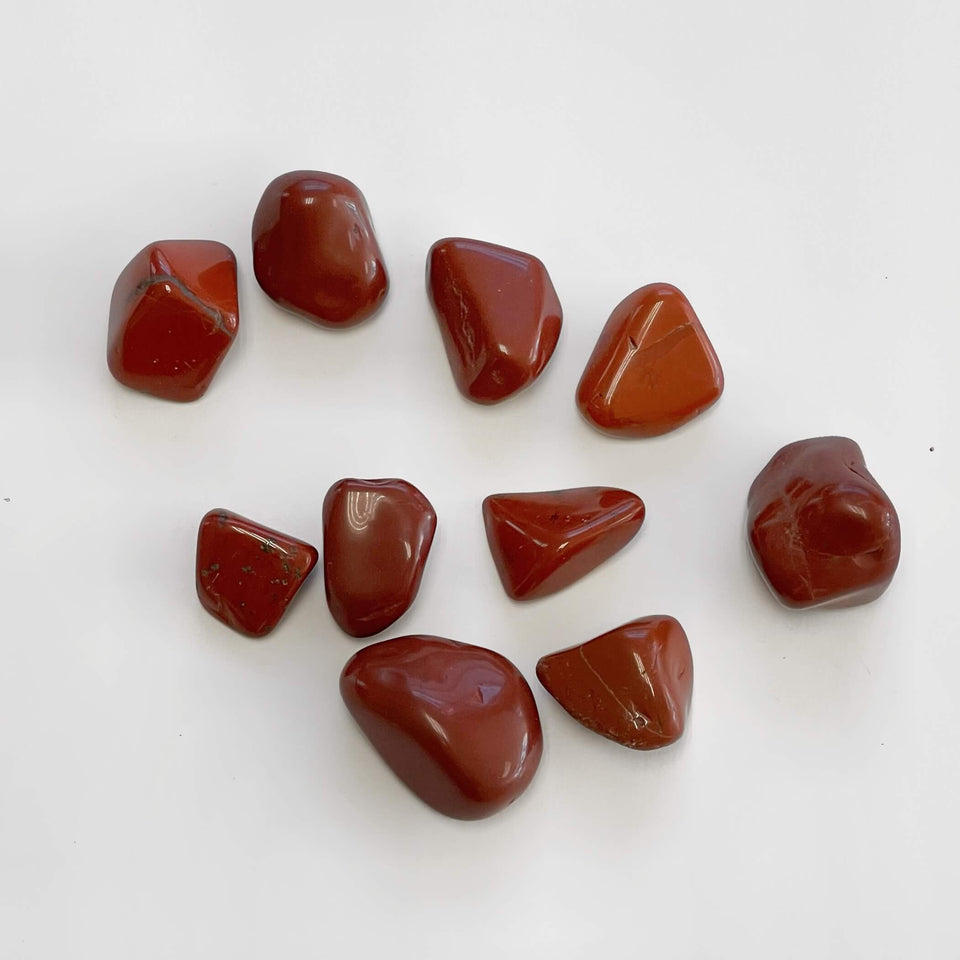 Red Jasper Tumble Stone | Physical Strength