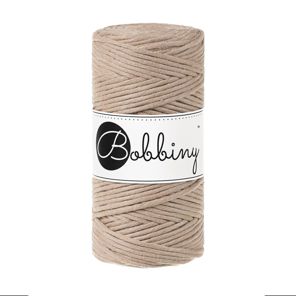 Premium Macrame Cord 3mm - Fiber - Max and Herb - Bobbiny