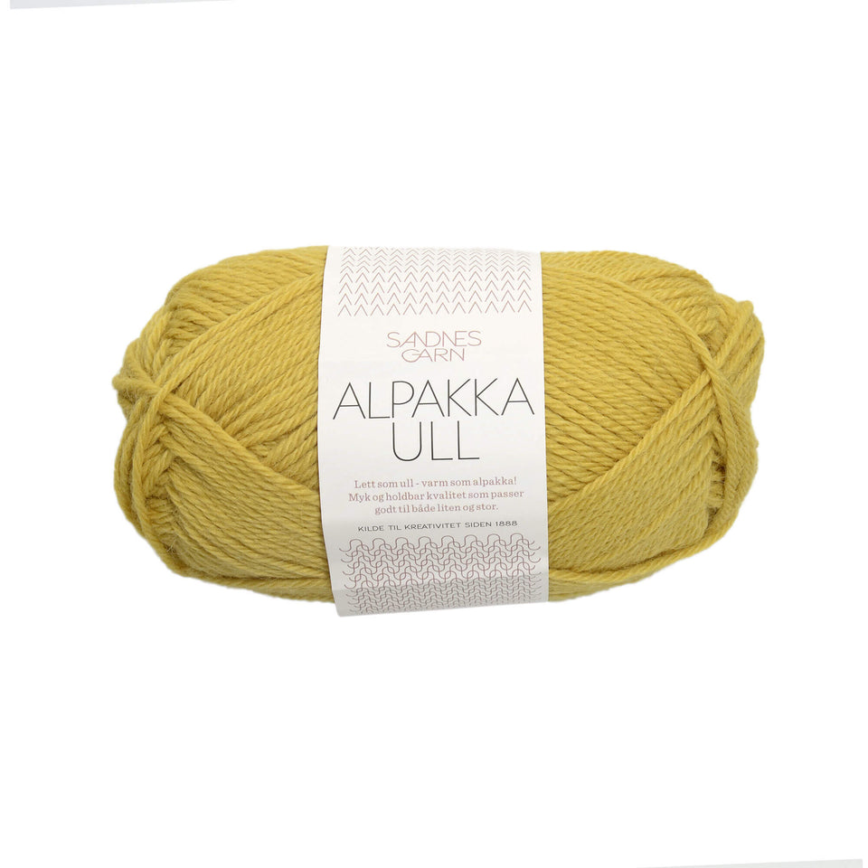 Sandes Garn in the US Alpakka Ull - Worsted Weight alpaca yarn