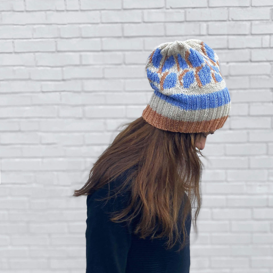 Sarah Slouchy Beanie Knitting Pattern