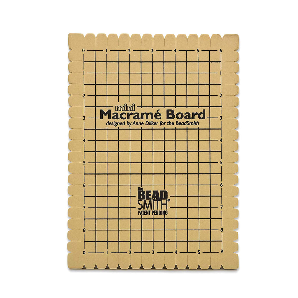 The Beadsmith Macrame Combo Bead Board 11.5 X 15.5 Inches Box of