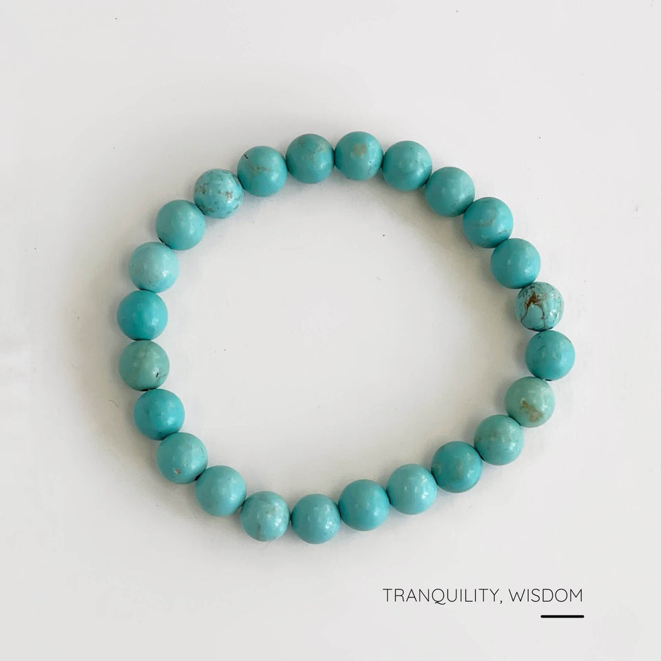 Stone Energy Bead Bracelets (8mm)