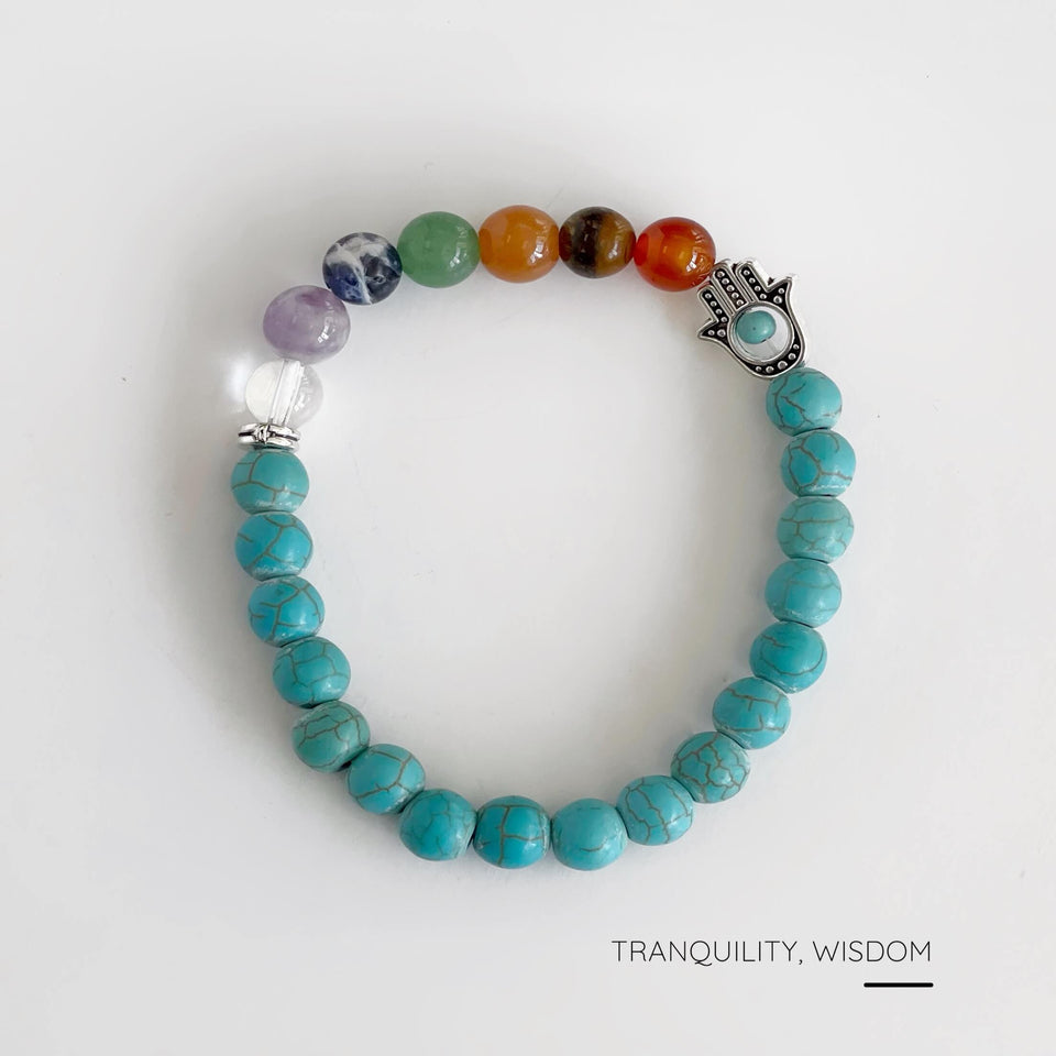 Healing Chakra Bead Bracelet