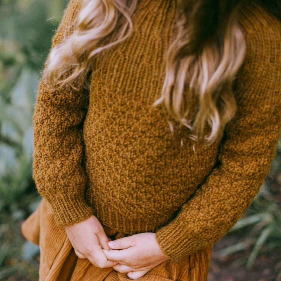 Woodland — Piñon Sweater Knitting Pattern