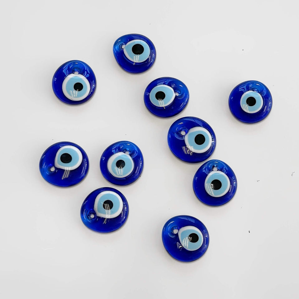 Blue Evil Eye Accessory Bead