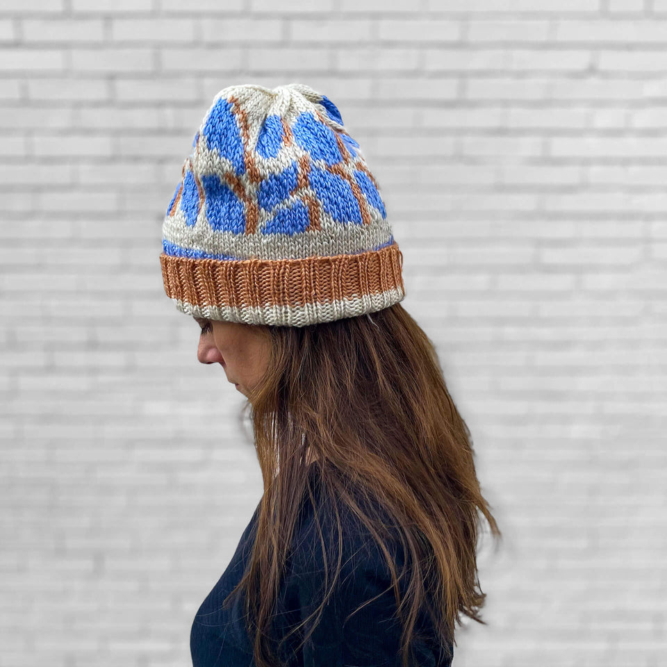 Sarah Slouchy Beanie Knitting Pattern