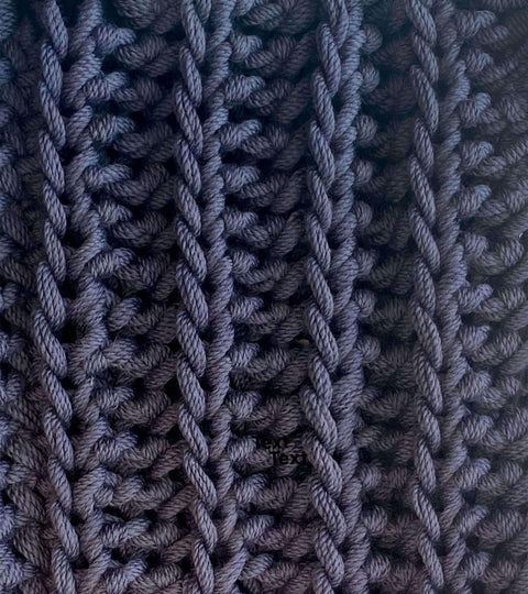 Crochet Stitch: Easy 1x1 Ribbing