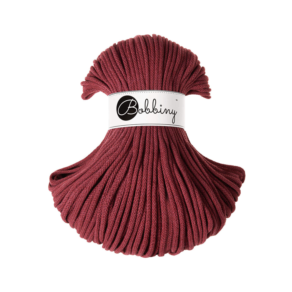 Premium Braided Cotton Cord 5mm (100 m) | Macrame rope, Crochet cord