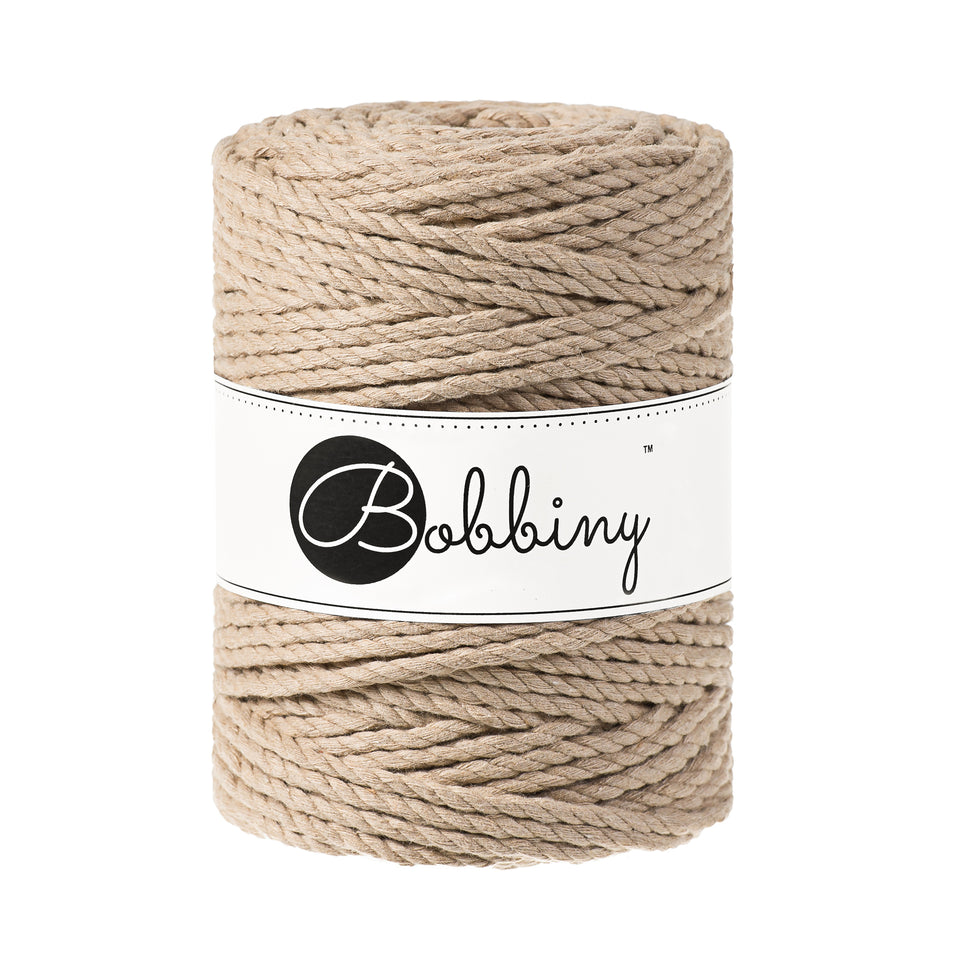 3PLY Macramé Rope 5mm - Fiber - Max and Herb - Bobbiny