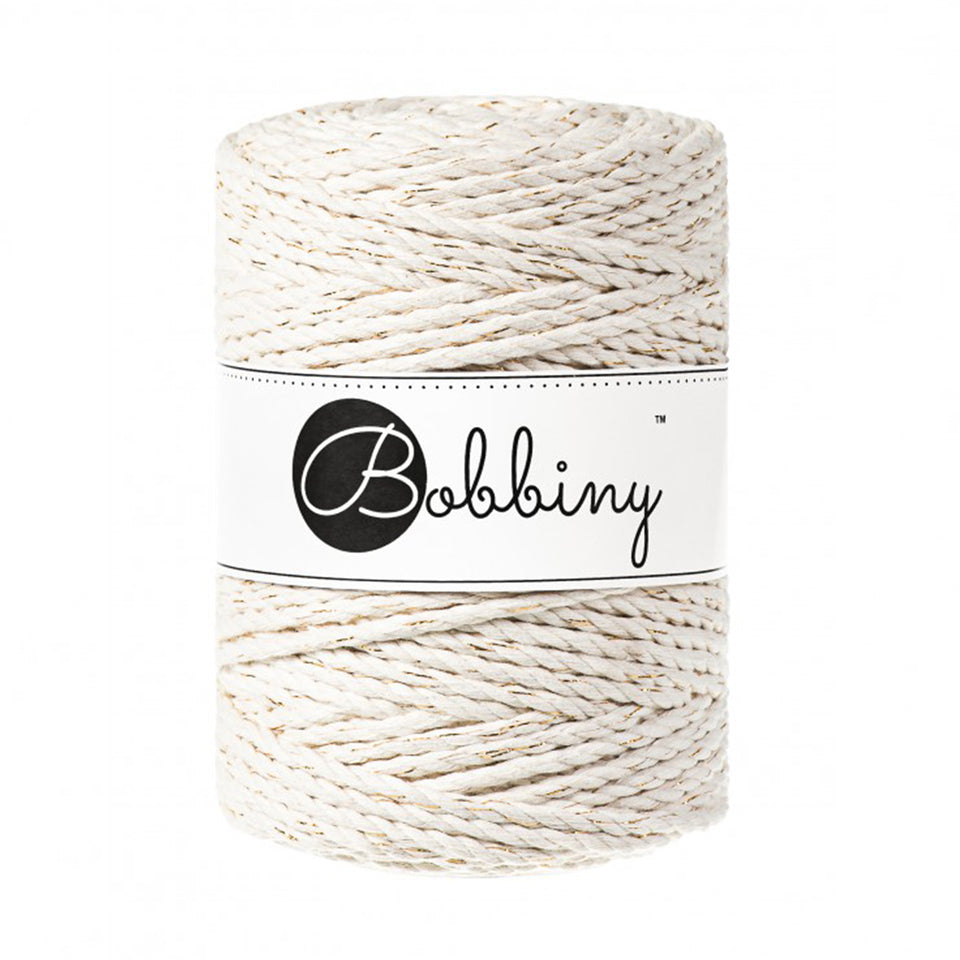 3PLY Macramé Rope 5mm Golden Touch - Fiber - Max and Herb - Bobbiny