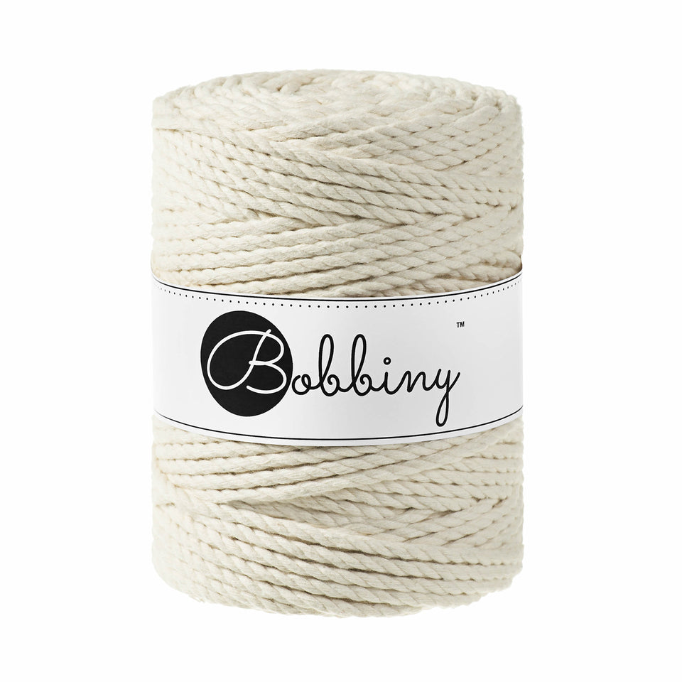 3PLY Macramé Rope 5mm - Fiber - Max and Herb - Bobbiny