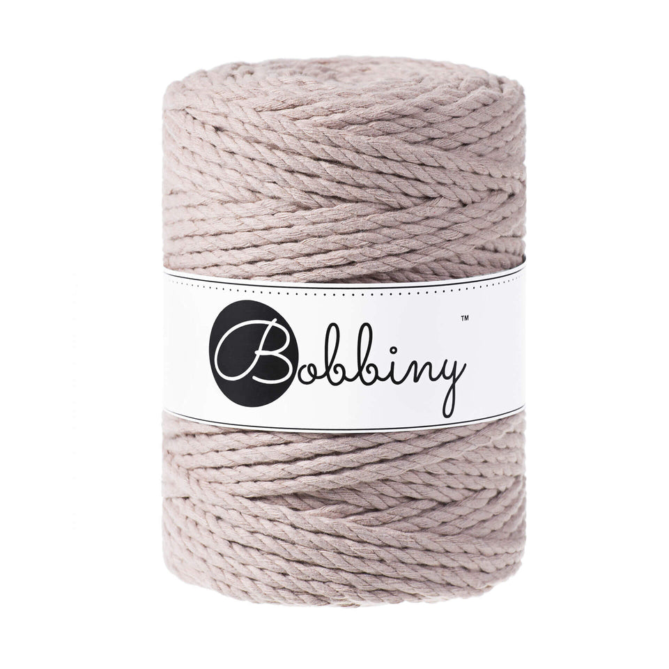 3PLY Macramé Rope 5mm - Fiber - Max and Herb - Bobbiny