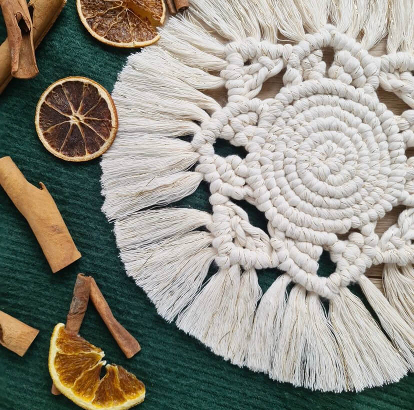 Table Macrame Coaster