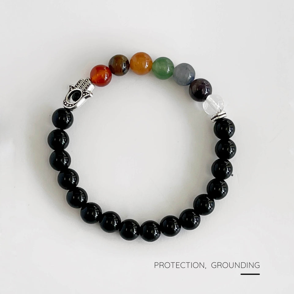 Healing Chakra Bead Bracelet