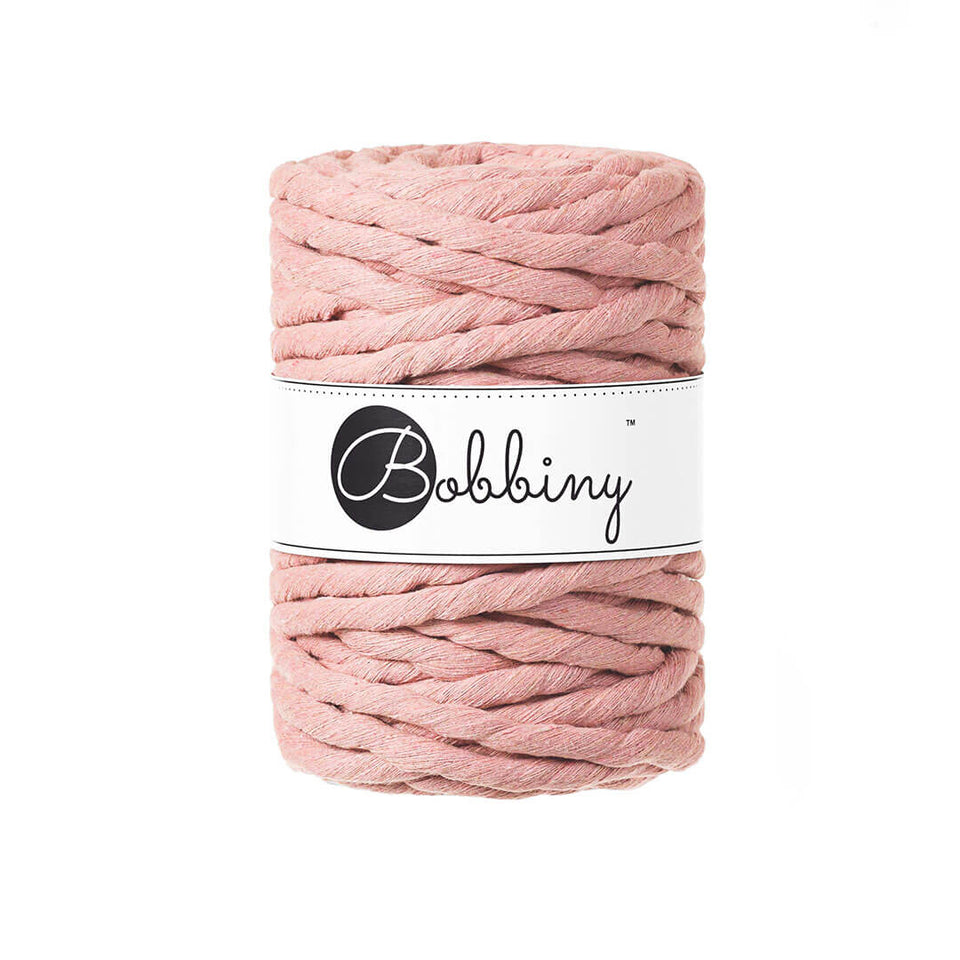 Bobbiny Blush 9mm Macrame Cord