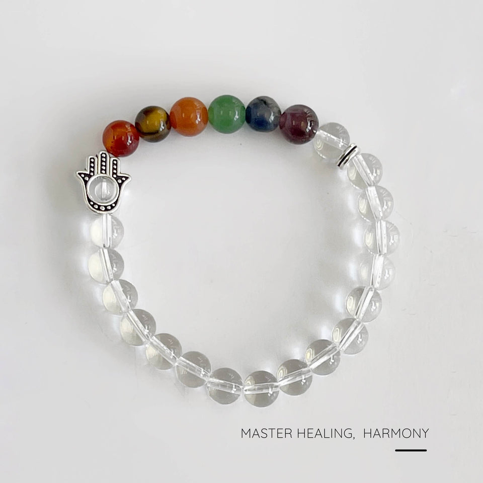 Healing Chakra Bead Bracelet