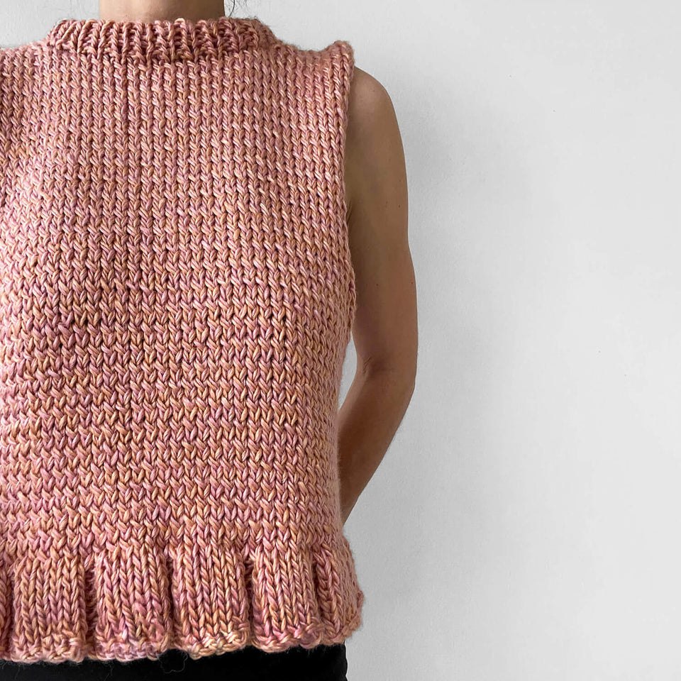 Paula Vest Knit Kit – Max and Herb