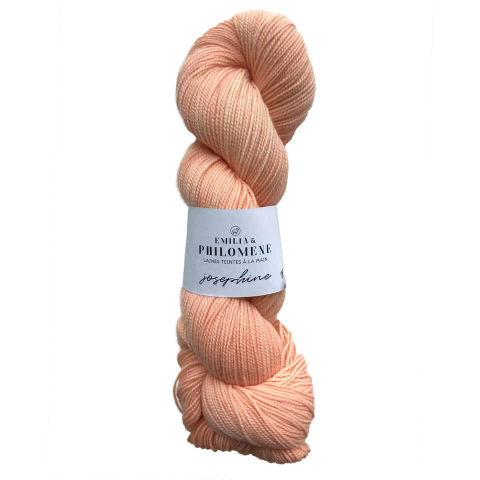 Emilia Philomene yarn Josephine Essaouira  - 100% Merino Wool Hand Dyed