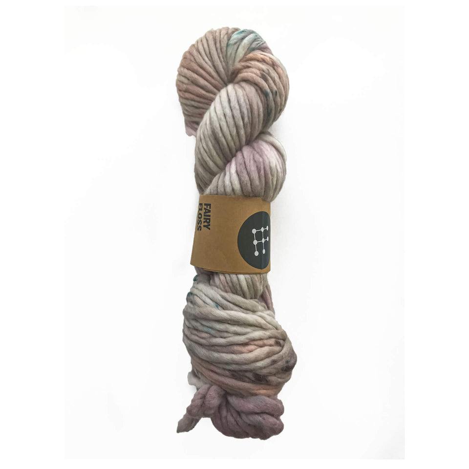 Kraeo yarn - Fuzzy Family yarn - Big Papa - Chunky yarn -  Fairy Floss