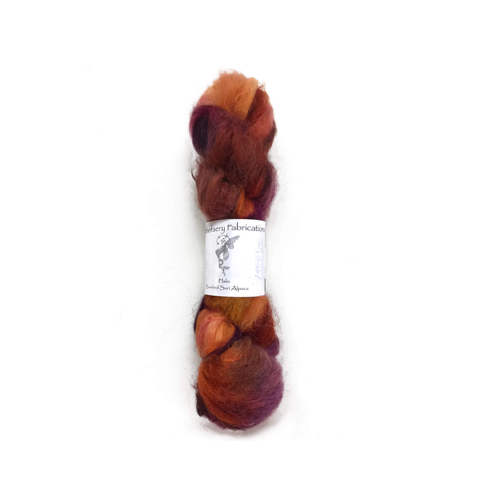 Brushed Suri Yarn Apothefaery Halo Autumn