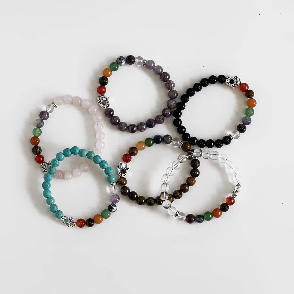 Healing Chakra Bead Bracelet