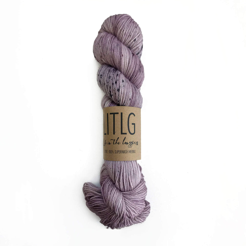 LITLG Sport Superwash Yarn - Crush Color - Purple 