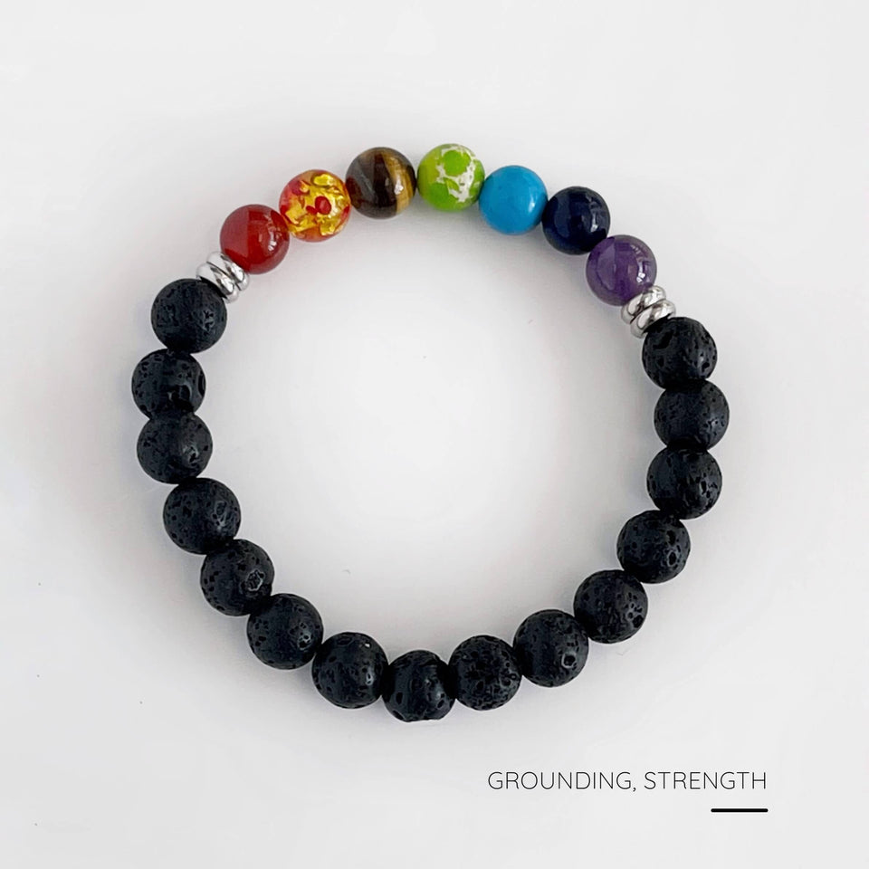 Healing Chakra Bead Bracelet