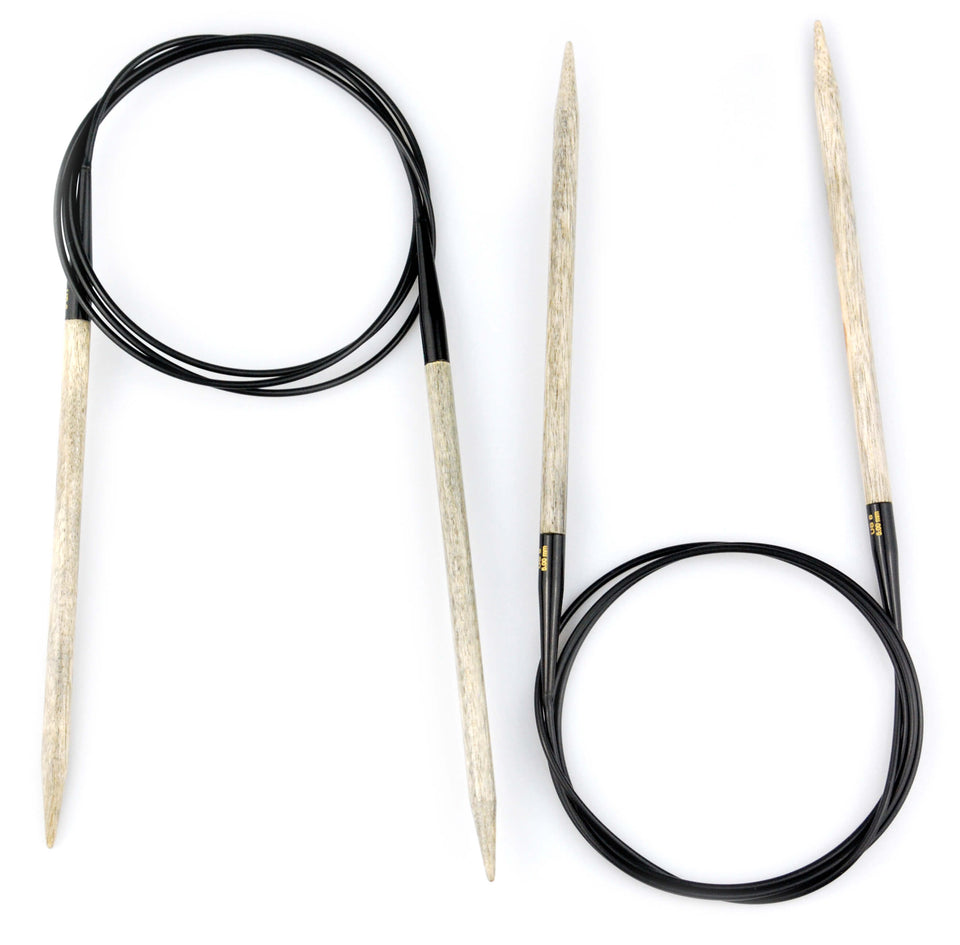 Lykke Driftwood Fixed Circular Knitting Needle (60") - Accessories - Max and Herb - Lykke