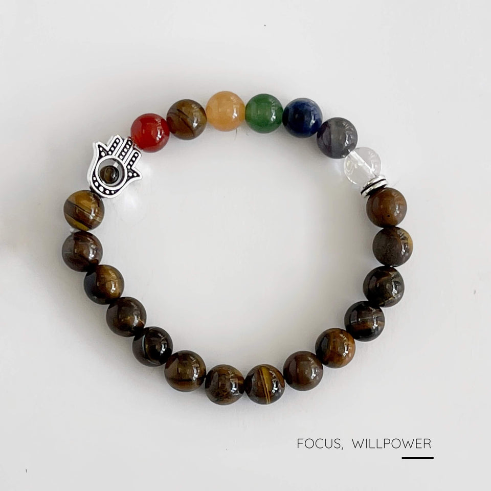 Healing Chakra Bead Bracelet