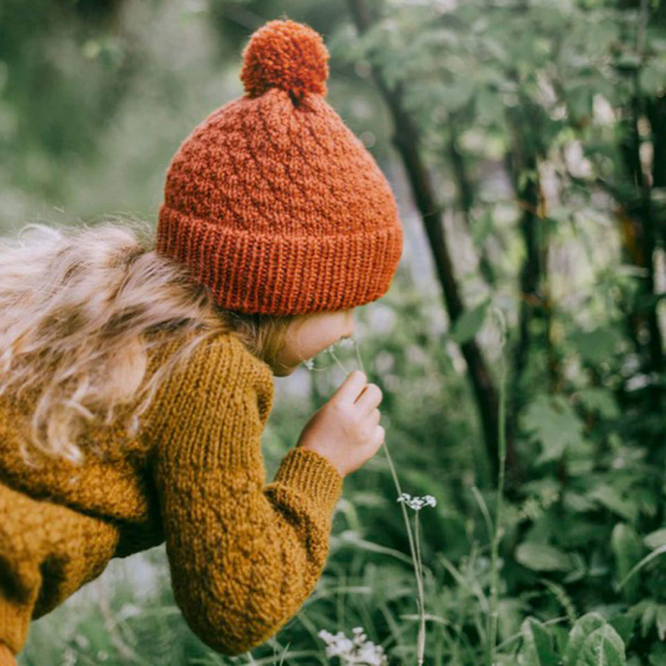 Woodland — Piñon Beanie Knit Kit