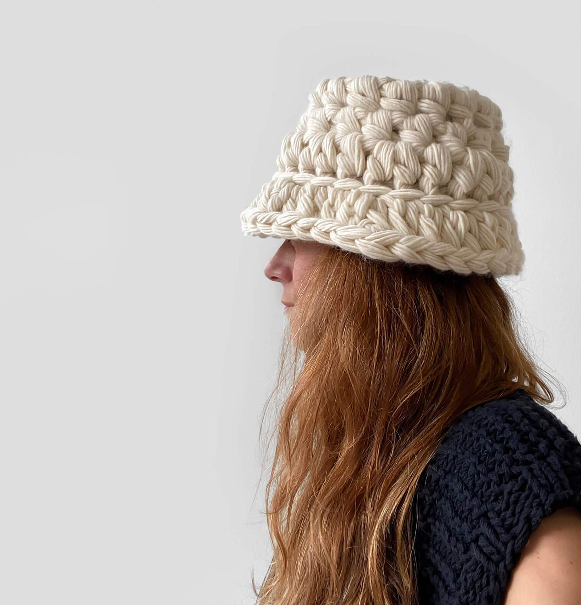 ★ LMC★ CROCHET BUCKET HAT natural 0LM45SBC101NTR CROCHET BUCKET HAT natural - LMC | 60% - Asian Fashion
