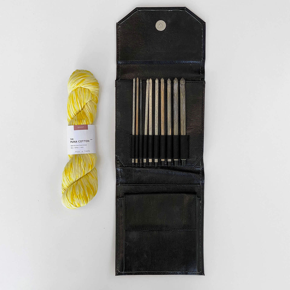 Lykke Driftwood 6″ Crochet Hook Set – Max and Herb