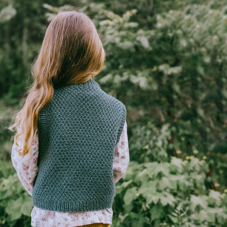 Woodland — Juniper Slipover Knitting Pattern