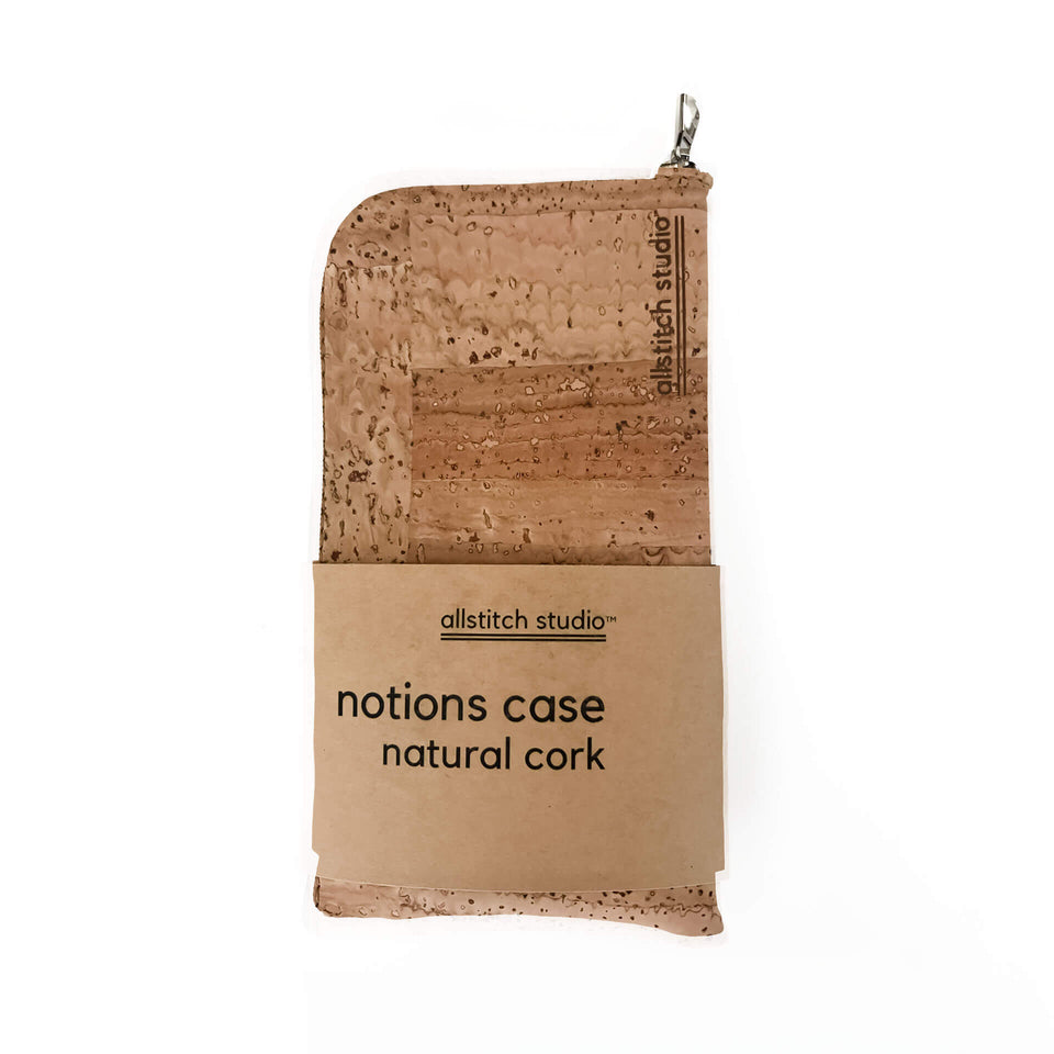 Eco-friendly Natural Cork Notions Case