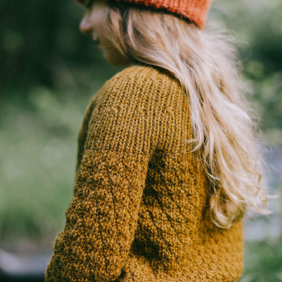 Serenade Sweater PDF - Fan Stitch Pointelle Pullover Knit Pattern